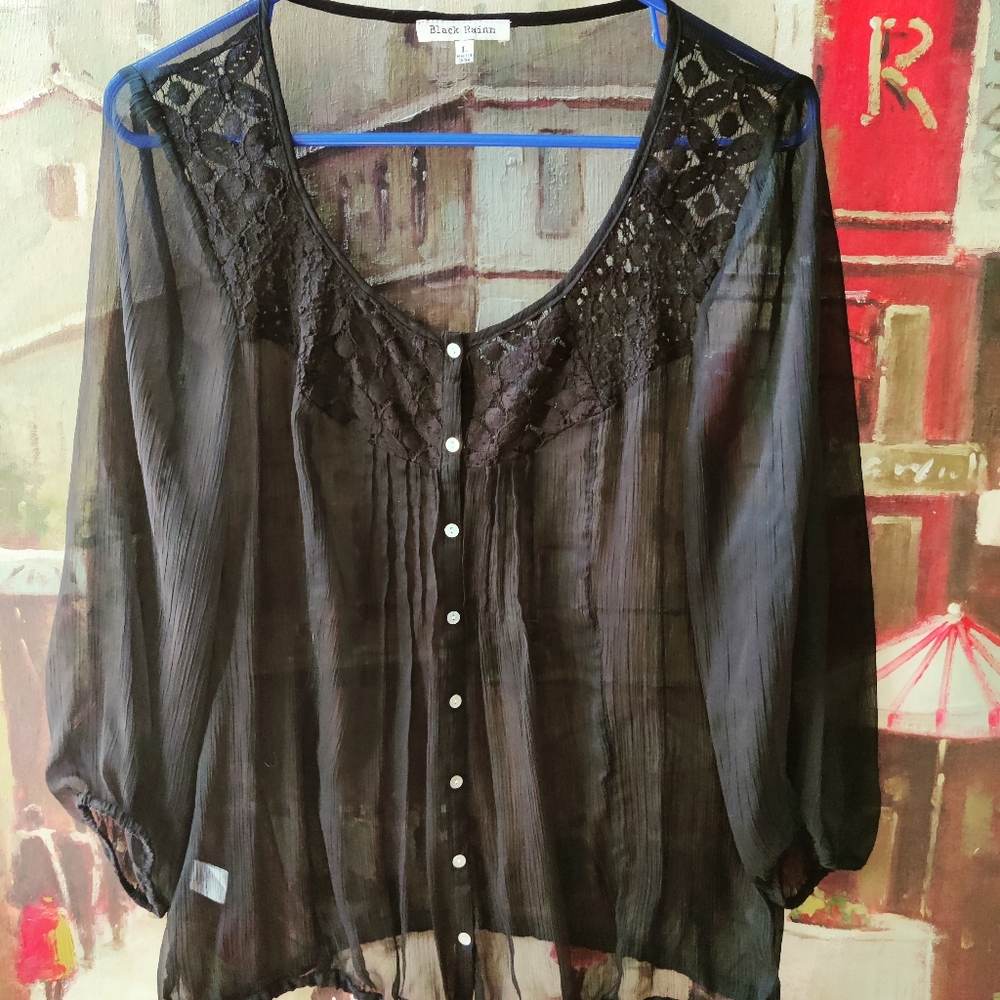Black Rainn top